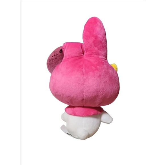 Sanrio My Melody Plush Pink Hood White Bunny Stuffed Animal Toy 8" NWT - Picture 2 of 2